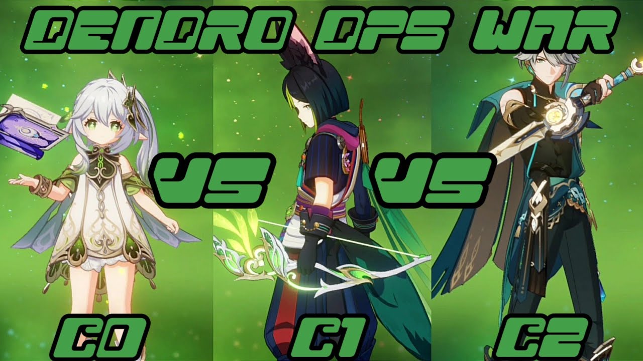Nahida Hyperbloom vs Tighnari Spread vs Alhaitham Quickbloom | Genshin Impact
