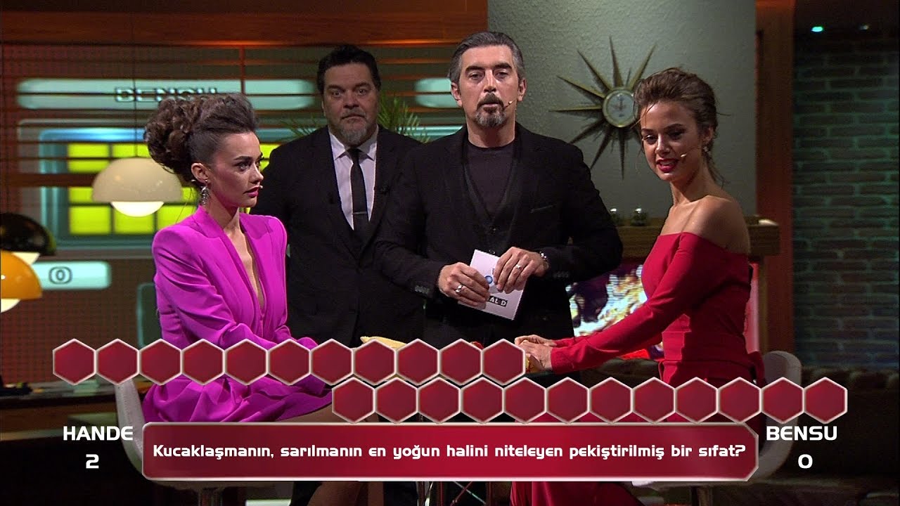 Beyaz Show - Hande Soral ve Bensu Soral, Ali İhsan Varol eşliğinde yarıştılar!