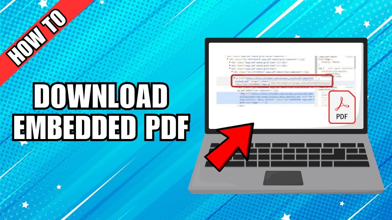 How To Download An Embedded PDF From Any Website