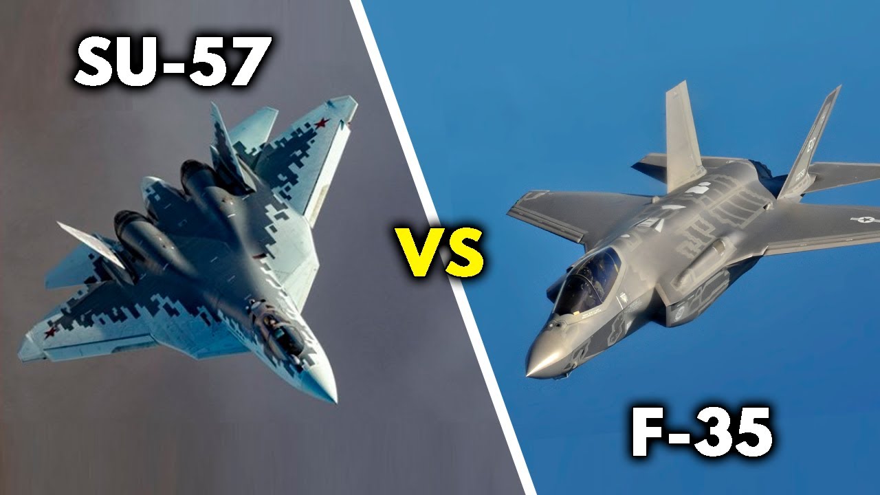 Su-57 vs F-35 | Un combate de 5&ordf; Generaci&oacute;n entre Rusia y EE.UU | &iquest;Qui&eacute;n ganar&iacute;a?