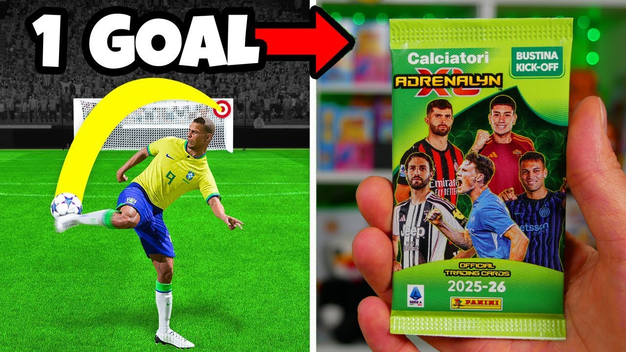 1 VITTORIA = 1 PACK DI CARTE SERIE A