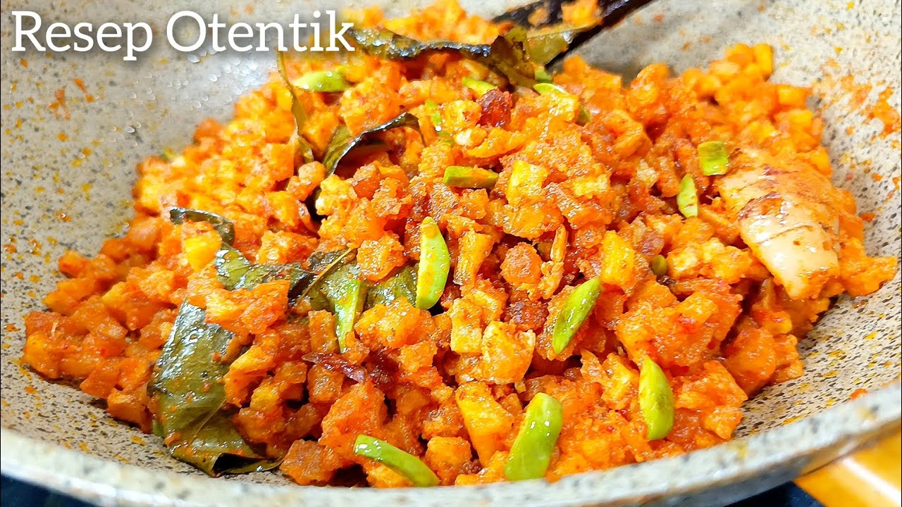 MENU HAJATAN SAMBEL GORENG KENTANG  ASLI