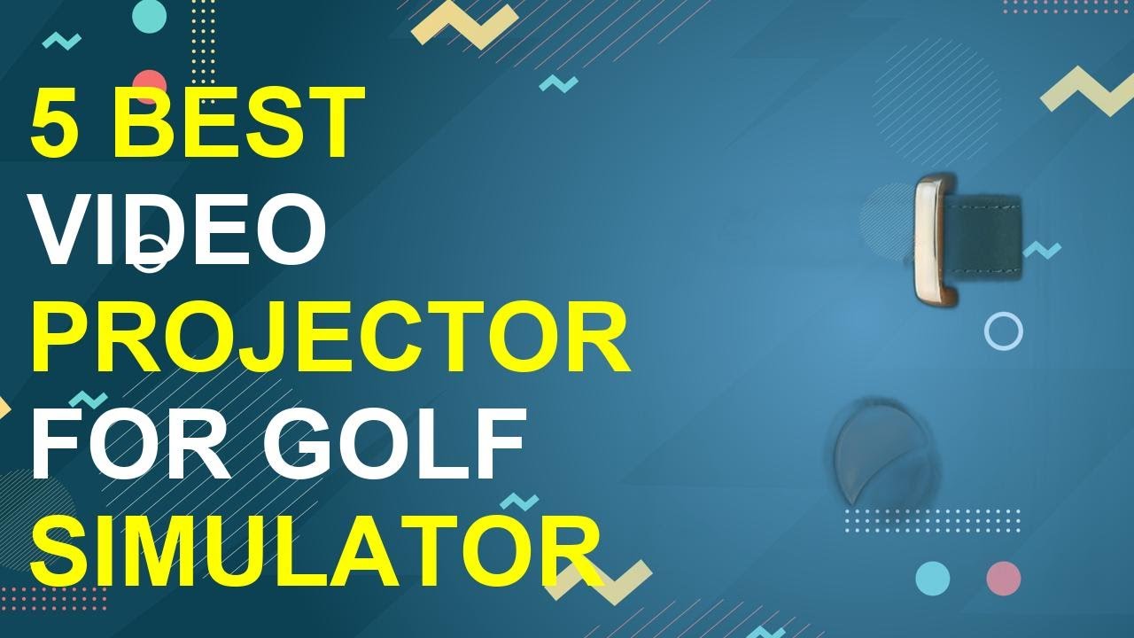 5 Best Video Projector For Golf Simulator 2025 | **Golf Simulator Projector Buying Guide**