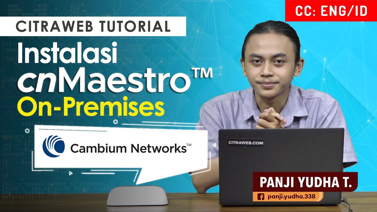 Instalasi cnMaestro On-Premises - CAMBIUM TUTORIAL [ENG SUB]
