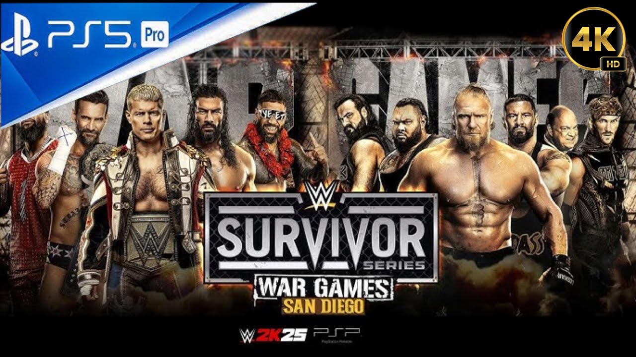I CAN’T BELIEVE WHAT I SAW 😳 | WWE WarGames PS5 Pro