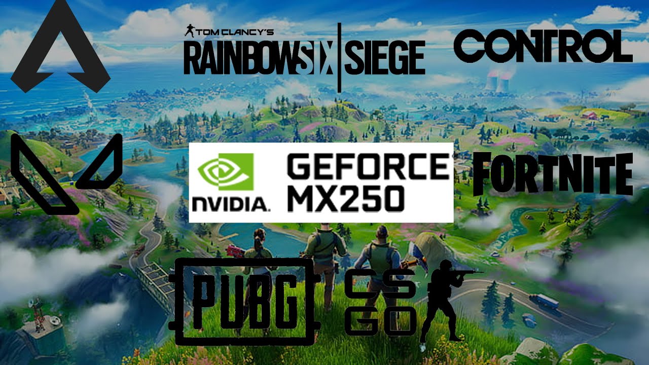 Nvidia Geforce MX250 Test in 7 Games!