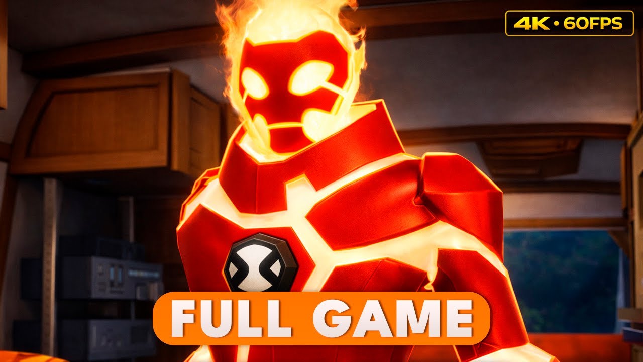Ben 10 Protector of Earth 2 Players Full Game Gameplay Walkthrough [4K 60FPS]