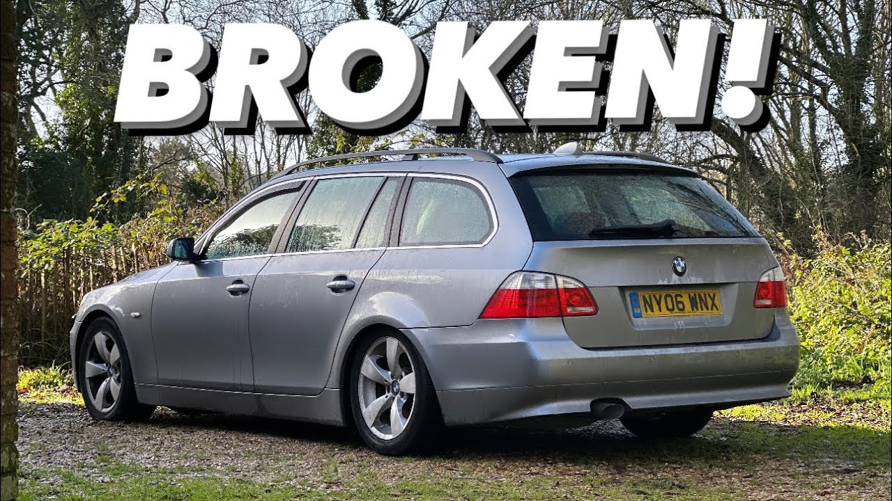 EVERYTHING WRONG WITH MY CHEAP, BROKEN, HIGH MILAGE BMW E61!