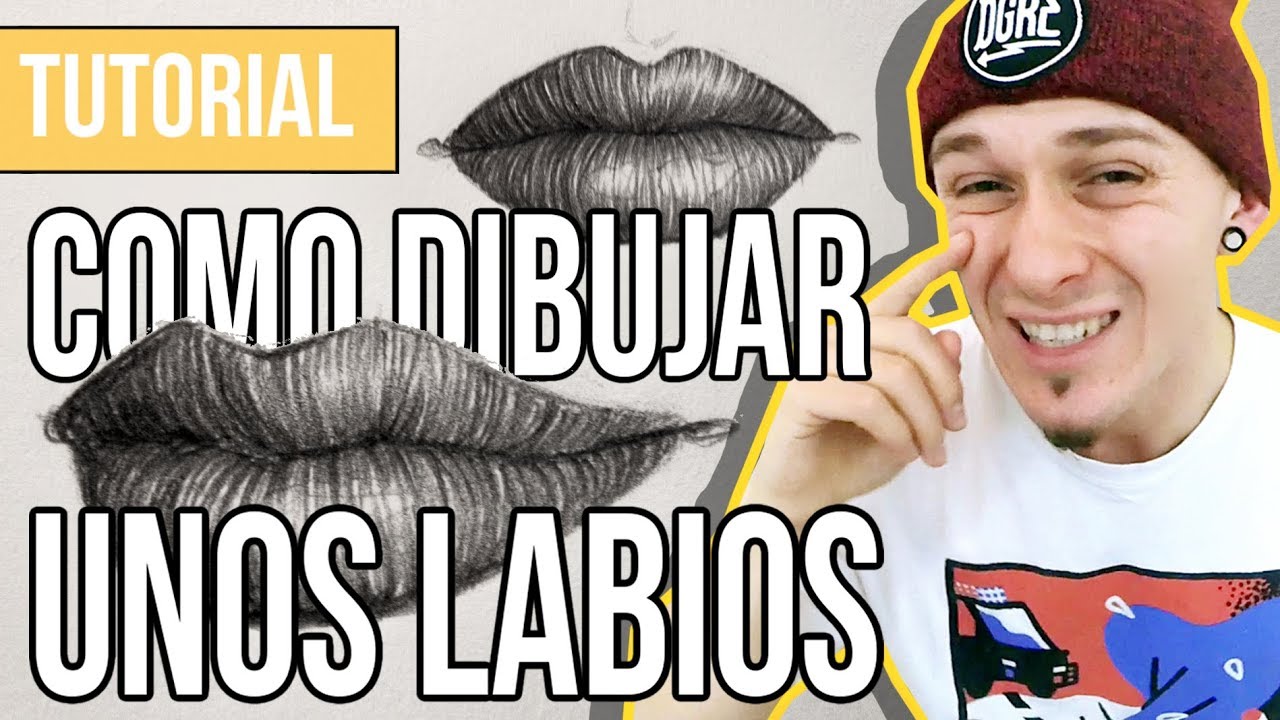 Cómo DIBUJAR LABIOS Fácil y Rápido ✏️💋