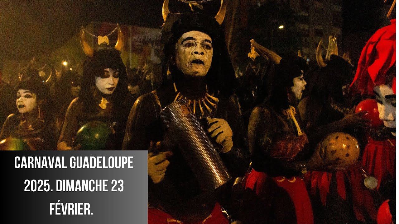 Carnaval Guadeloupe 2025. Dimanche 9 février.