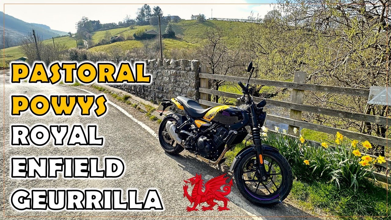 Powys, Crossgates to Tylwch - Exploring Wales on the Royal Enfield Guerrilla 450