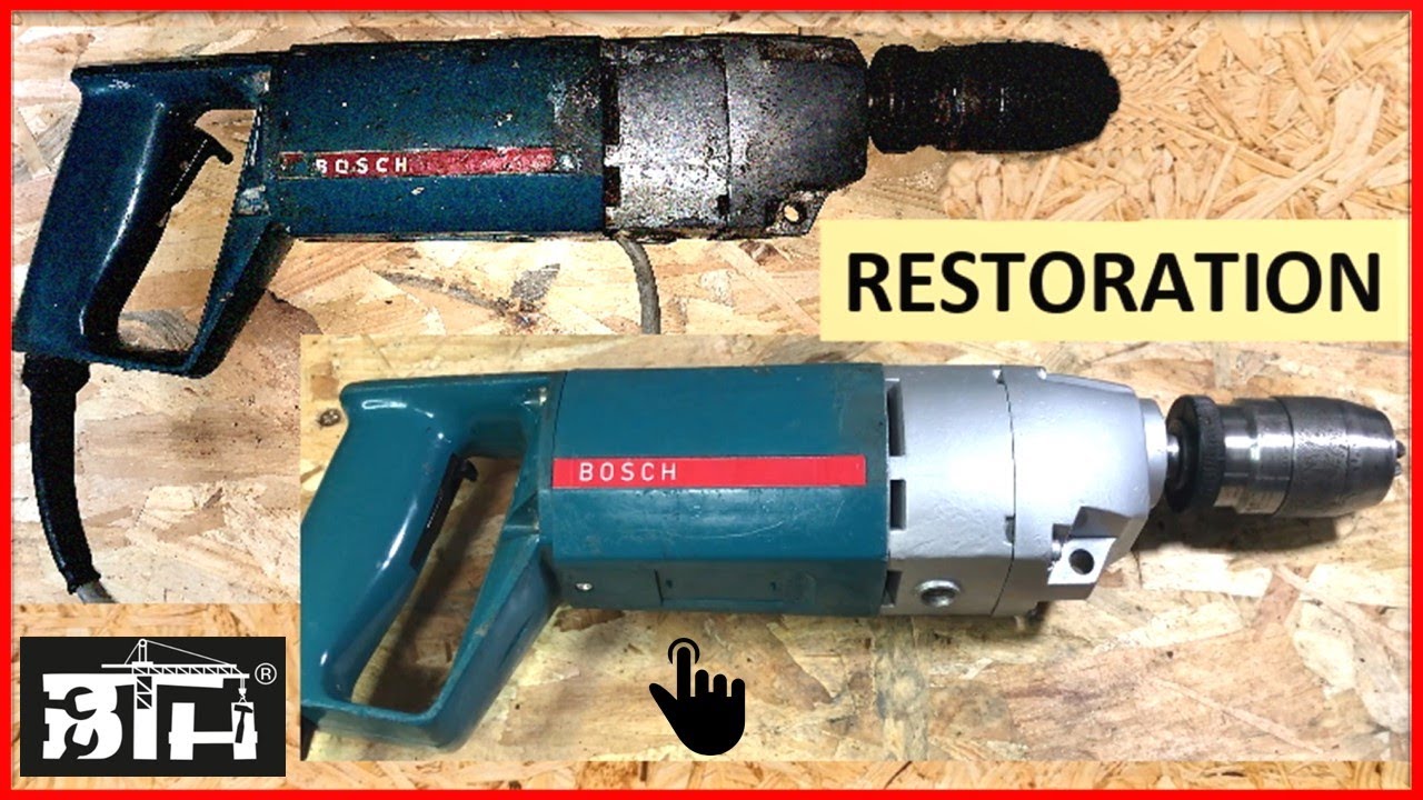 Old Bosch Drill Restoration -  Perfect Restoration