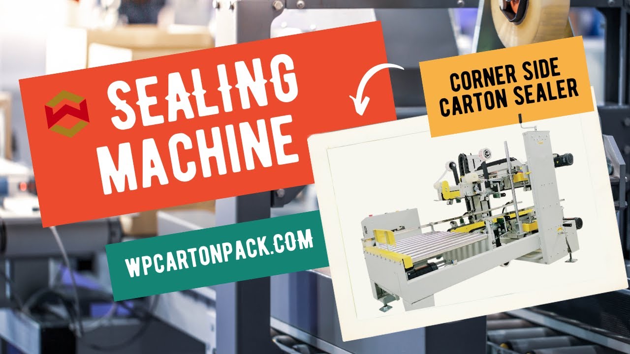 WIN-WIN PACK Automatic Corner Edge Sealing Machine with its Comprehensive Design/Carton Sealer