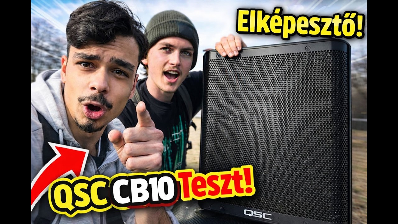 QSC CB10 Teszt!