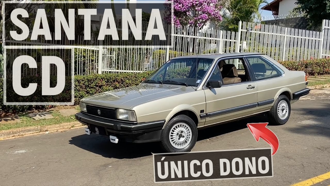 SANTANA CD: único dono e 286 mil km
