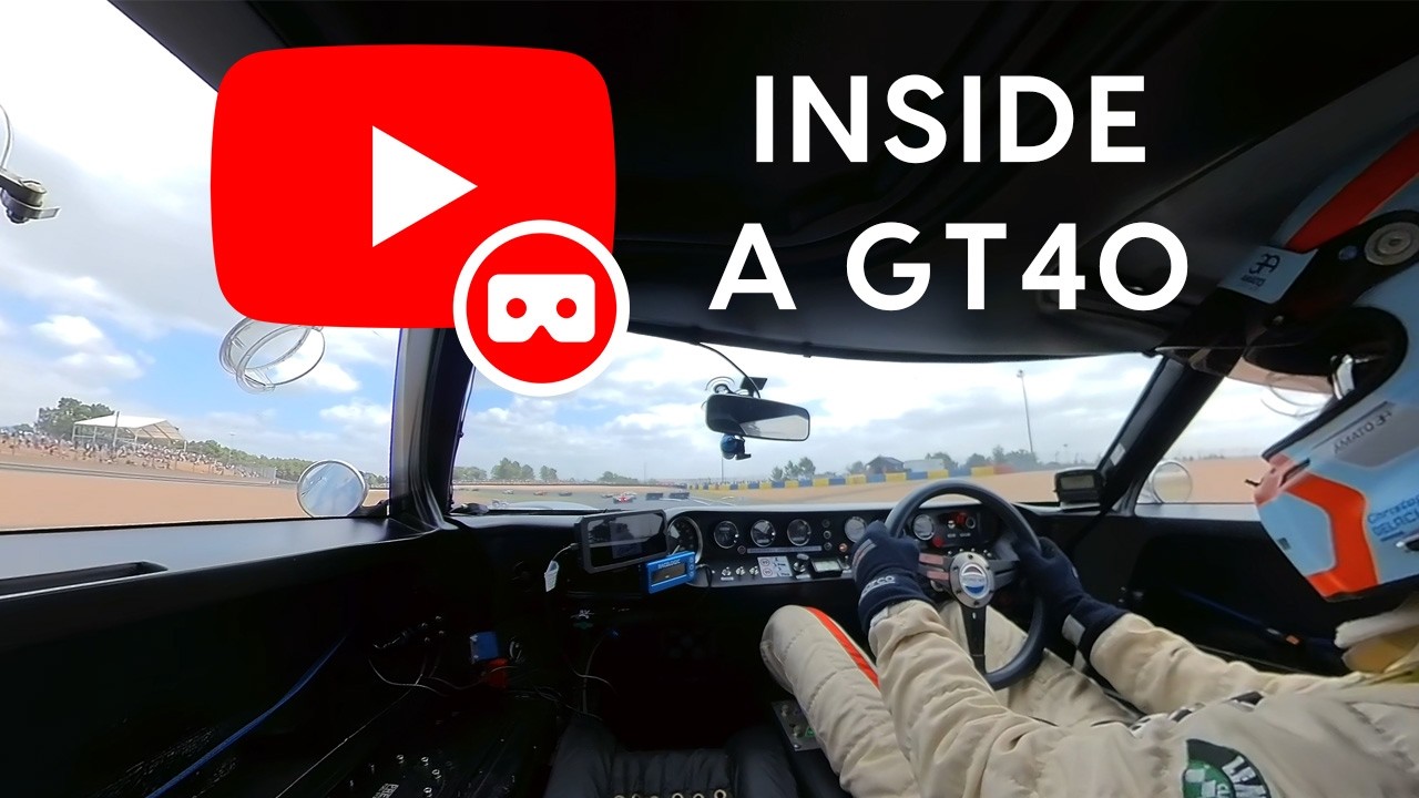 POV: Riding in a Ford GT40 at Le Mans | Full 360° VR Immersive Ride