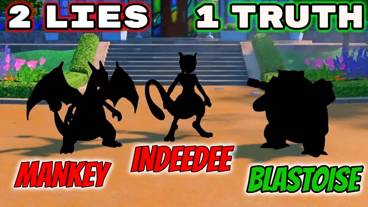 2 Lies 1 Truth Random Starter Pokemon. Then We FIGHT! Pok&eacute;mon Scarlet & Violet