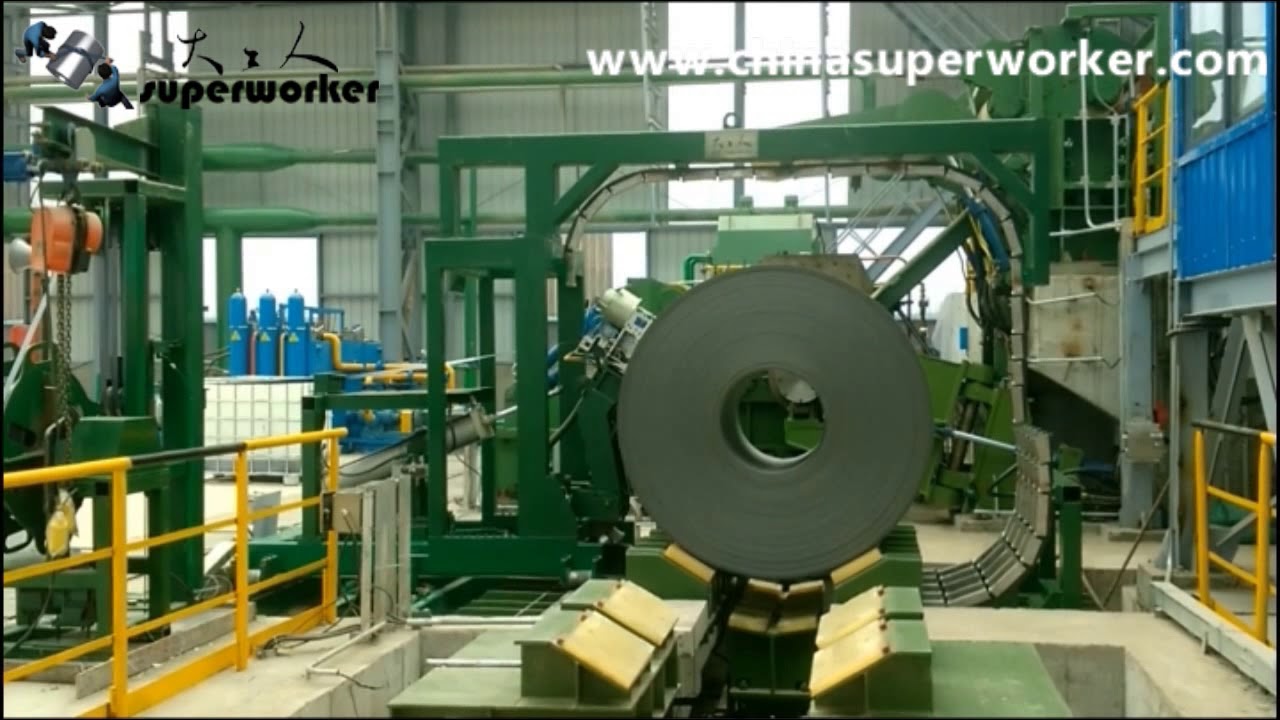 Automatic Steel Coil Banding Machine