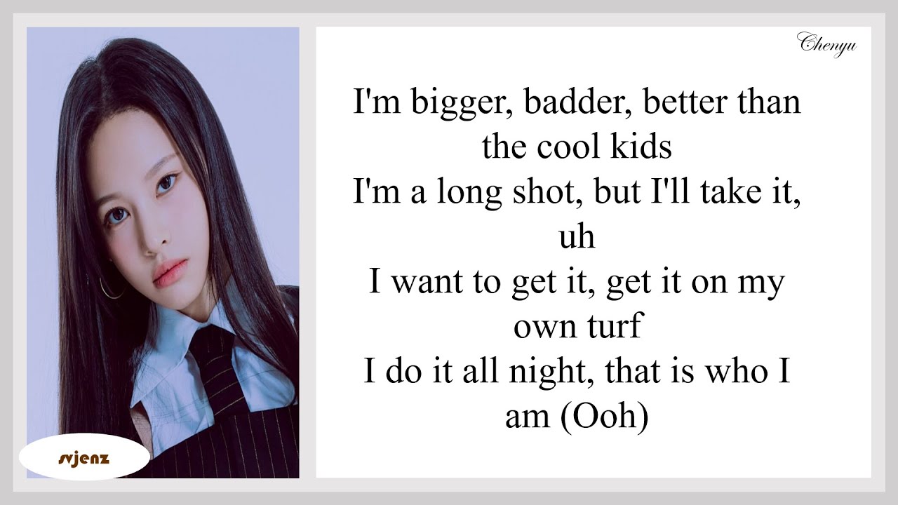 A20 may I B.B.B (Bigger Badder Better) with easy Lyrics