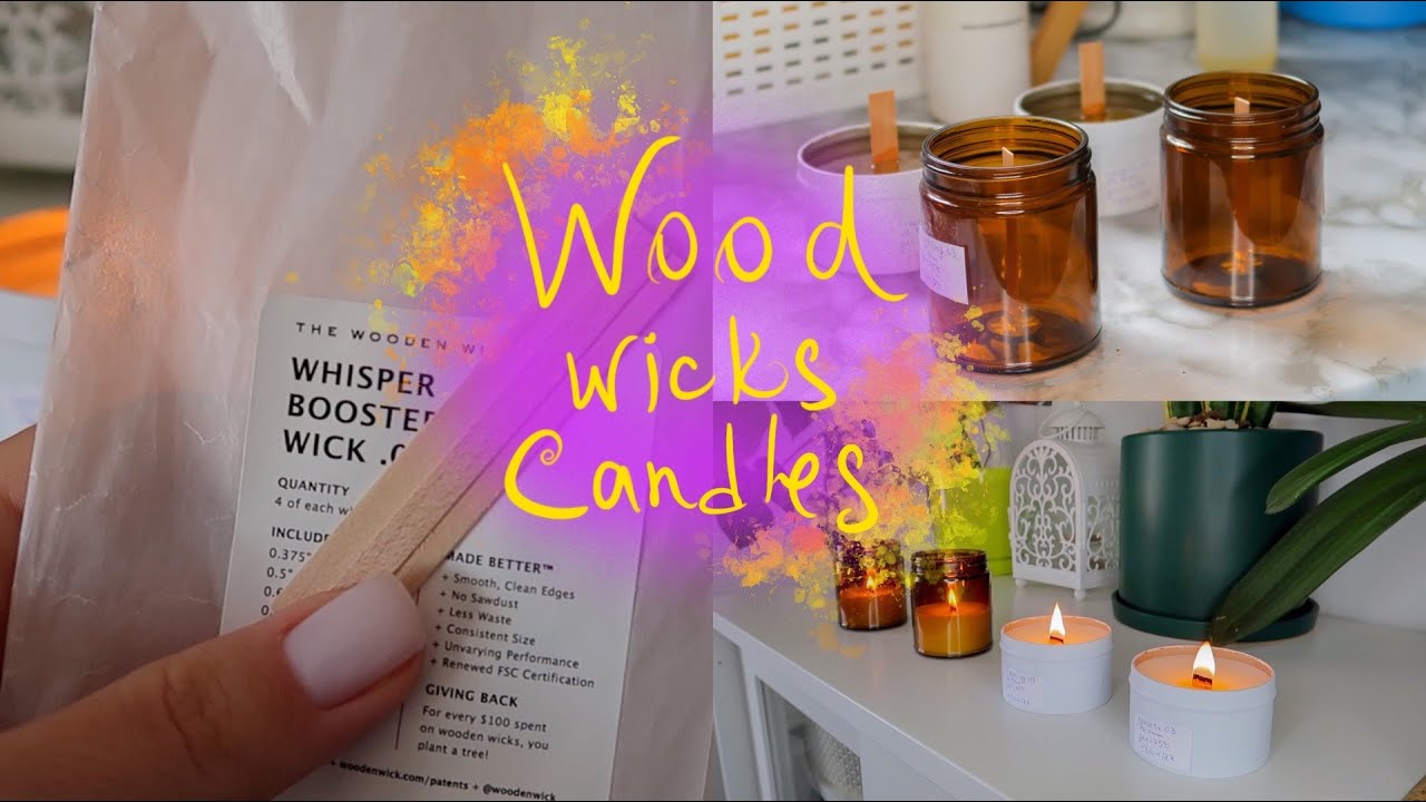 ГОТОВЛЮ СВЕЧИ С ДЕРЕВЯННЫМ ФИТИЛЕМ + ТЕСТЫ ГОРЕНИЯ 🔥😍 INSPIRED BY CANDLES