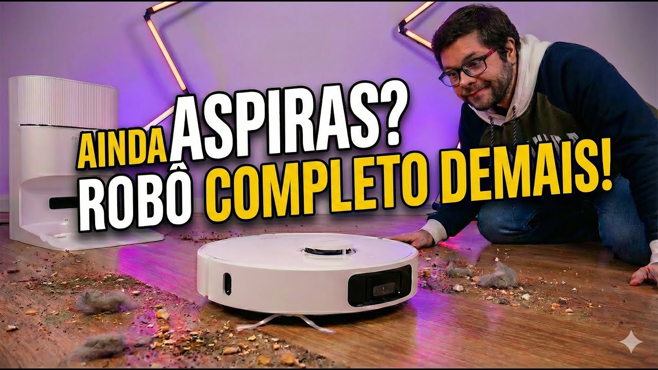 AINDA ASPIRAS A CASA? 🧐 Este Robô Completo é BARATO DEMAIS para o que oferece! [Dreame D20 Pro Plus]