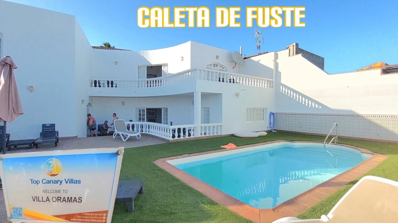 Fuerteventura Caleta de fuste, Private Villa Tour with Carol and Alan, THAT'S WHAT'S HAPPENING