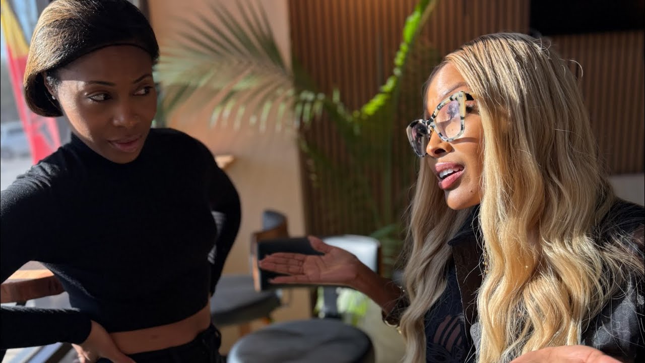 Когда Эмбер говорит Кейше, что делает подкаст, чтобы быть ближе к Уэйну!