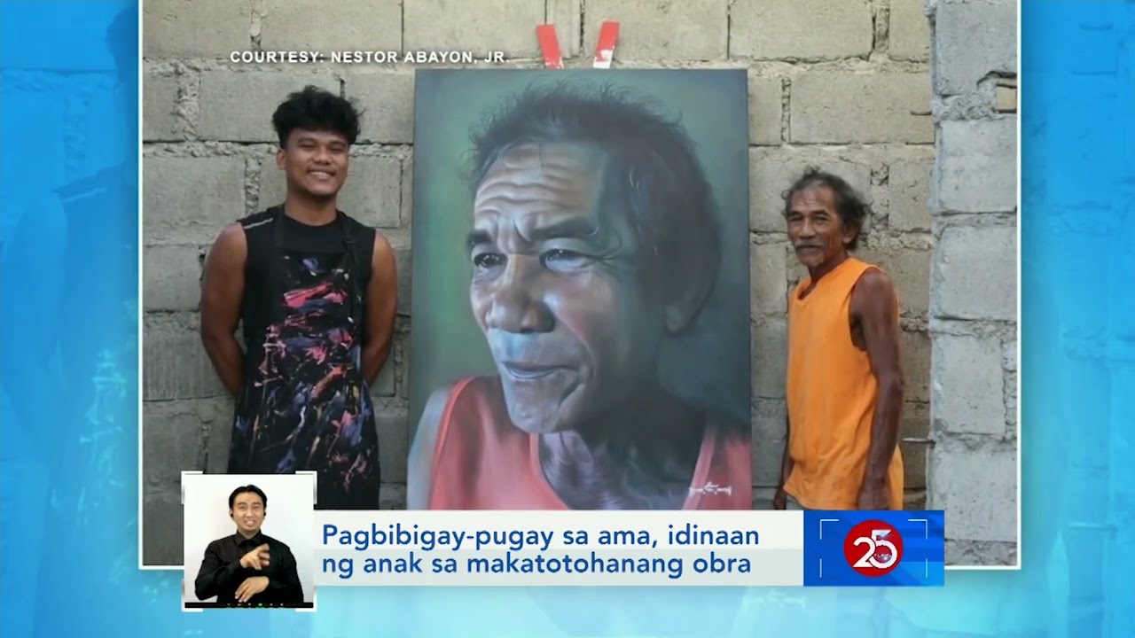 Artist pays tribute to father through realistic painting | Saksi