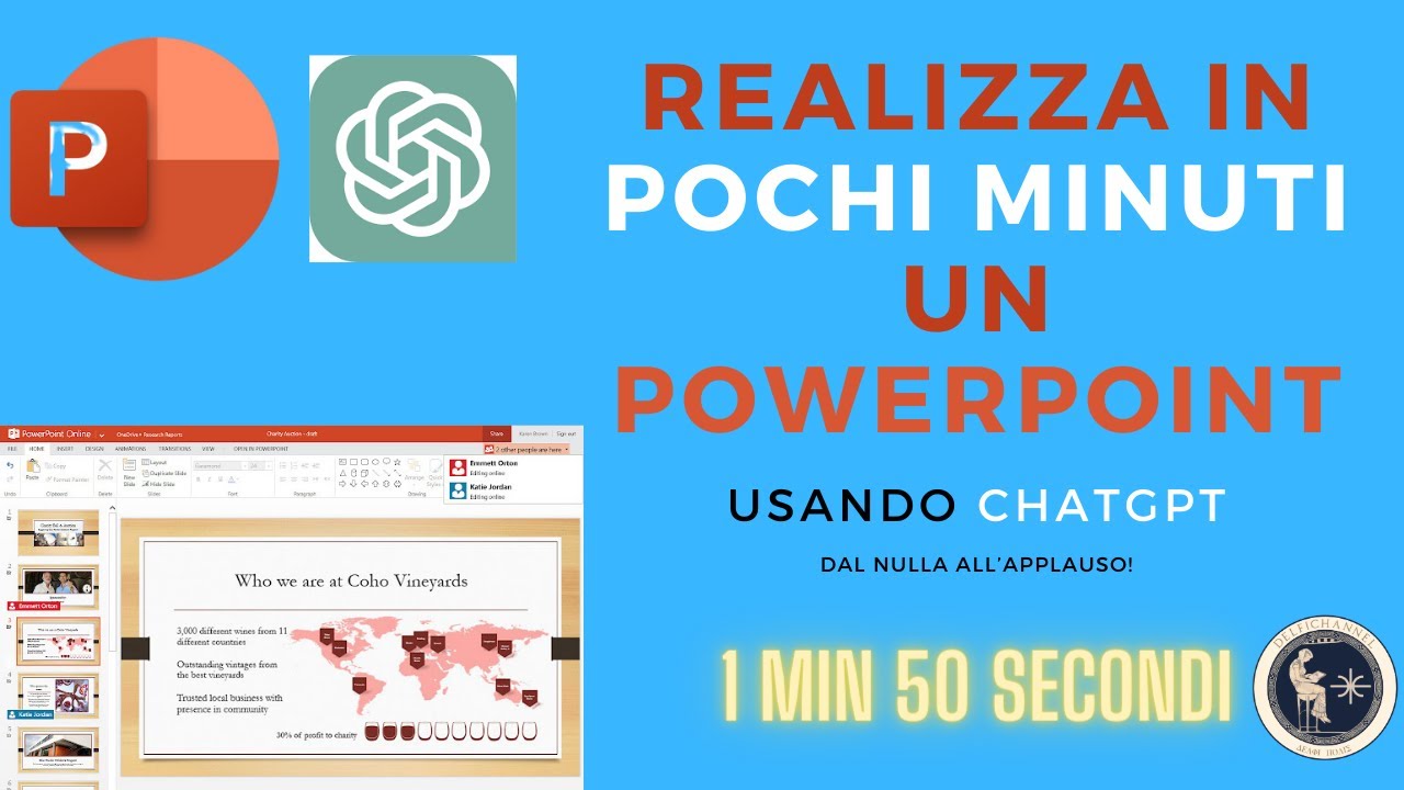 Dal Nulla all'Applauso: Realizza in Pochi Minuti una Presentazione PowerPoint con ChatGPT