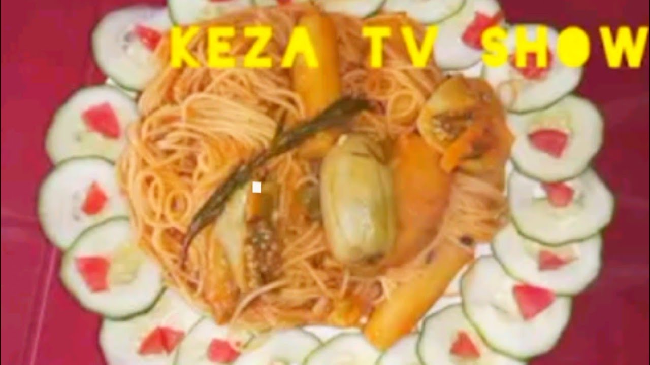 how to cook noodles with green banana/ uko wateka amakaroni n'igitoki/Josiane Iradukunda