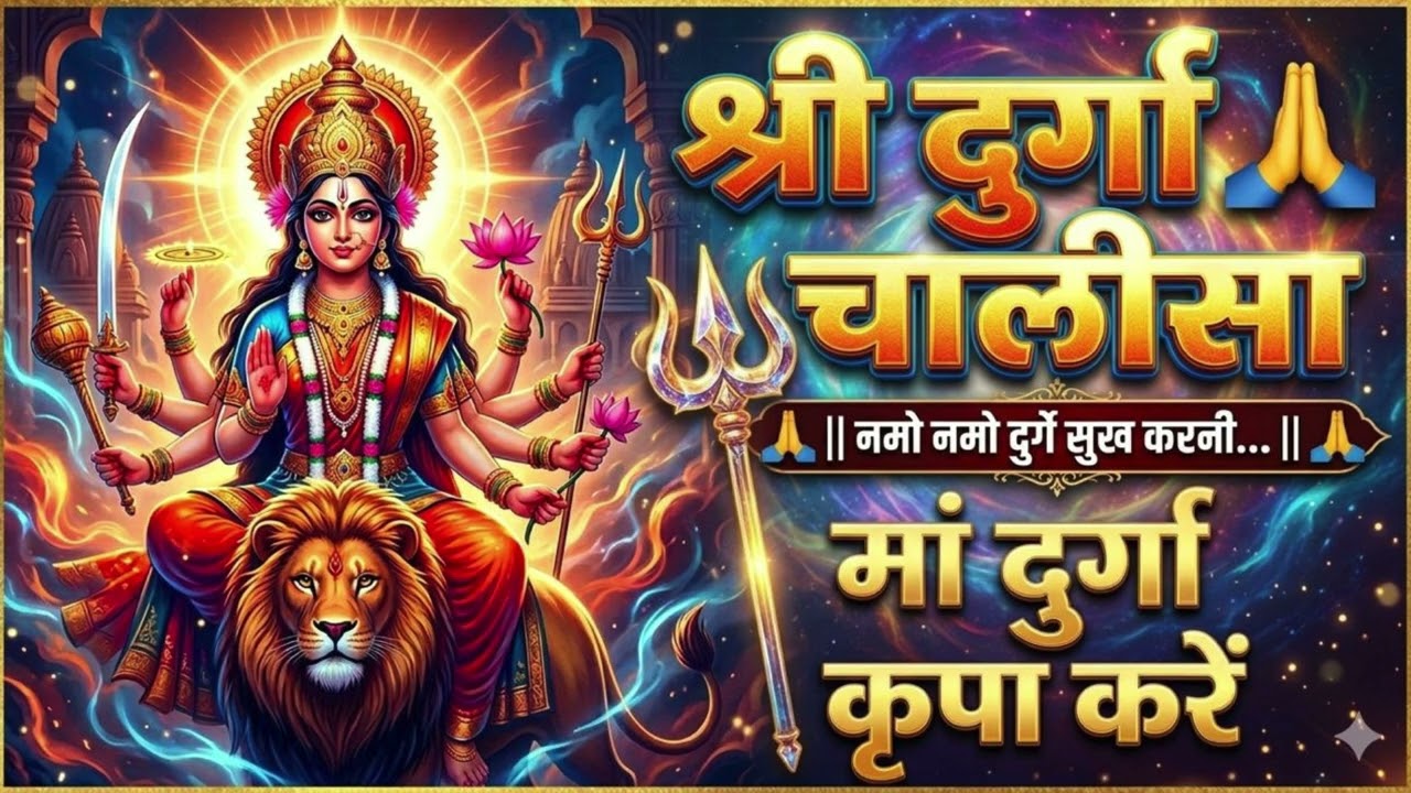 माँ दुर्गा चालीसा || Ma Durga Chalisa | Powerful Durga Chalisa |