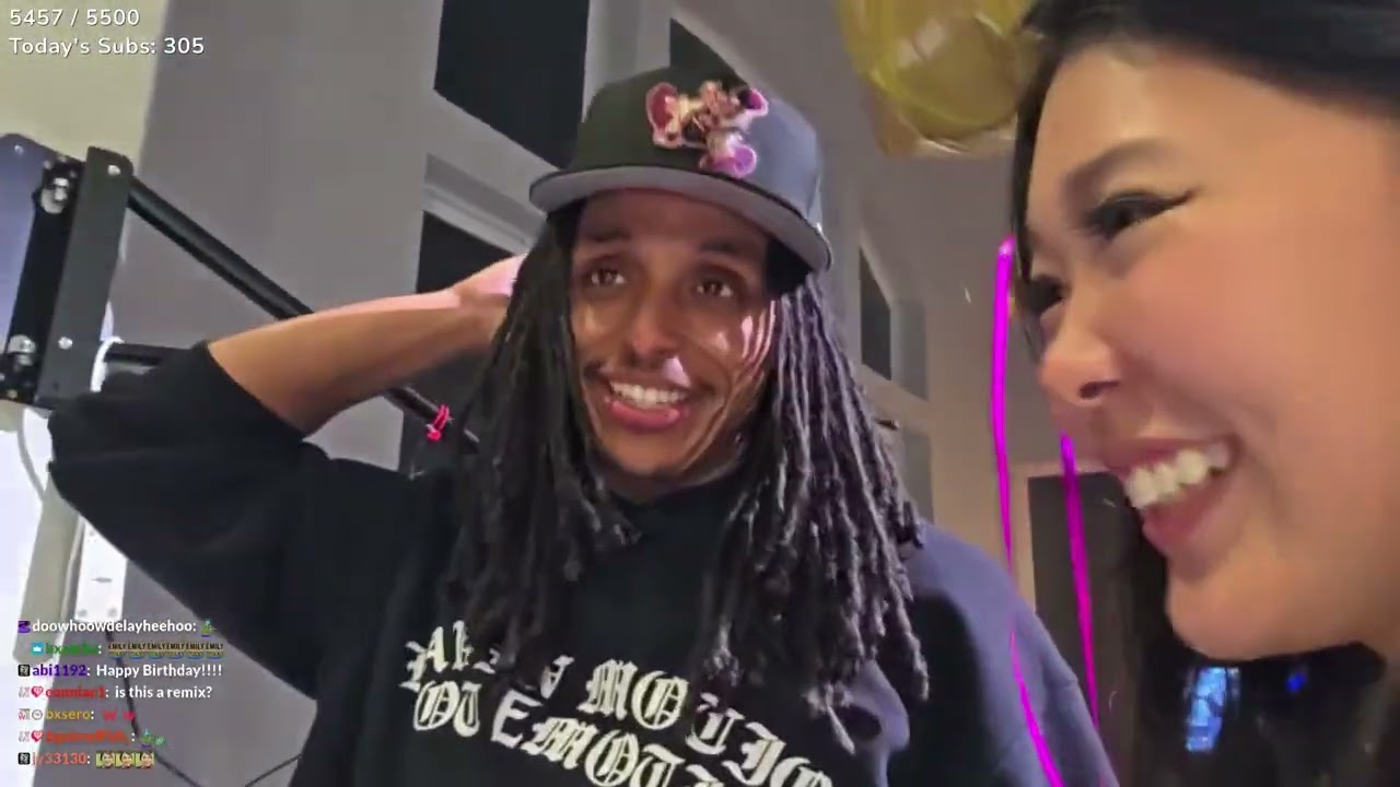 Agent And Other Streamers Celebrate Emily's Birthday