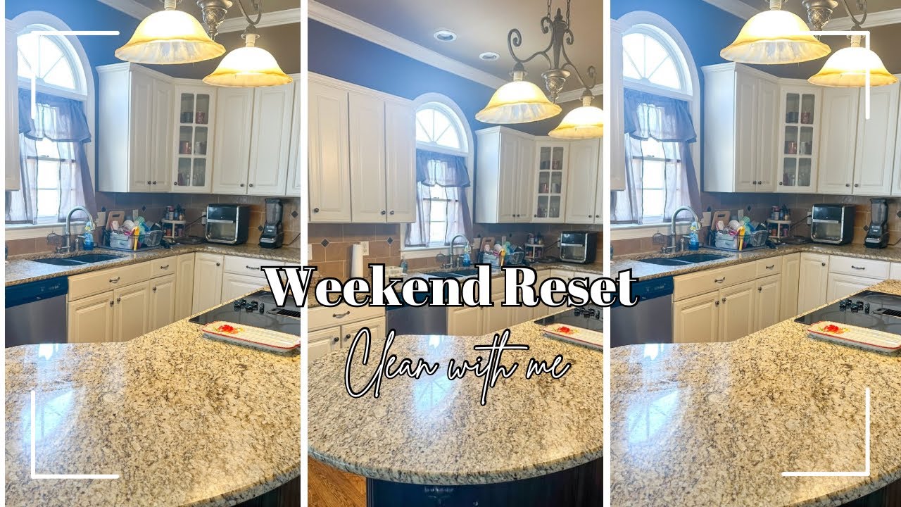 Weekend Reset: Clean and Organize Your Kitchen | Clean with me | Kitchen Reset | Kitchen Cleaning