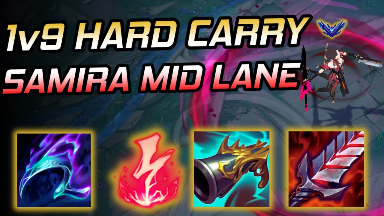 Electrocute Samira MID Lane *1v9* vs Ahri/Syndra&hellip; (Diamond Ranked 25.10)