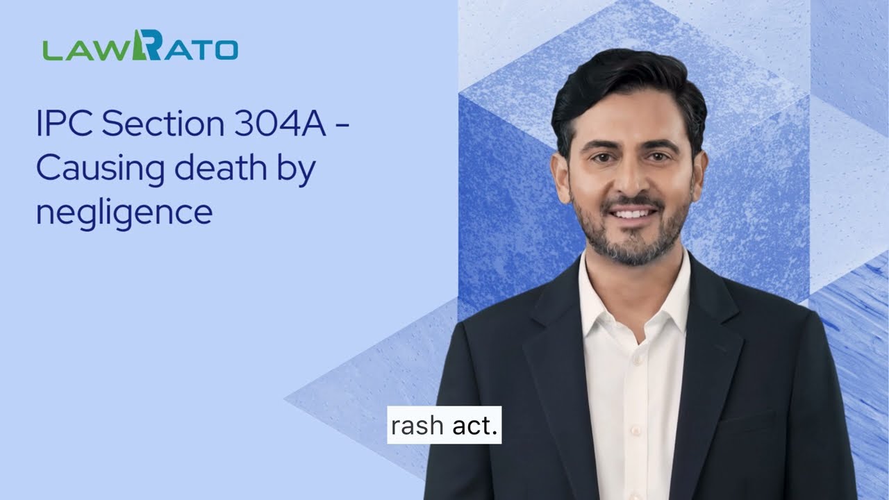IPC Section 304A   Causing death by negligence
