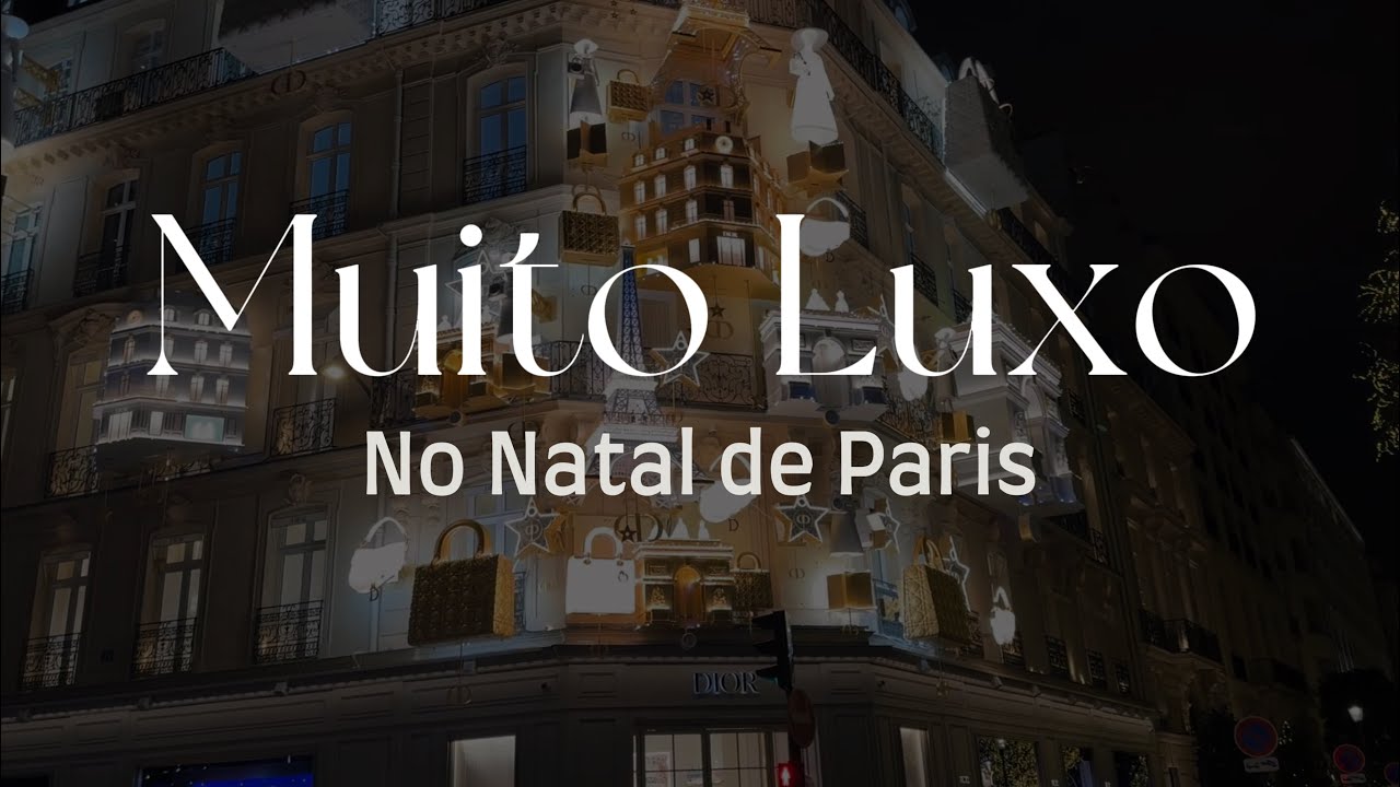 MUITO LUXO PELAS PELAS DECORAÇÕES DE NATAL EM PARIS! #travel #dicasdeparis #natal2024