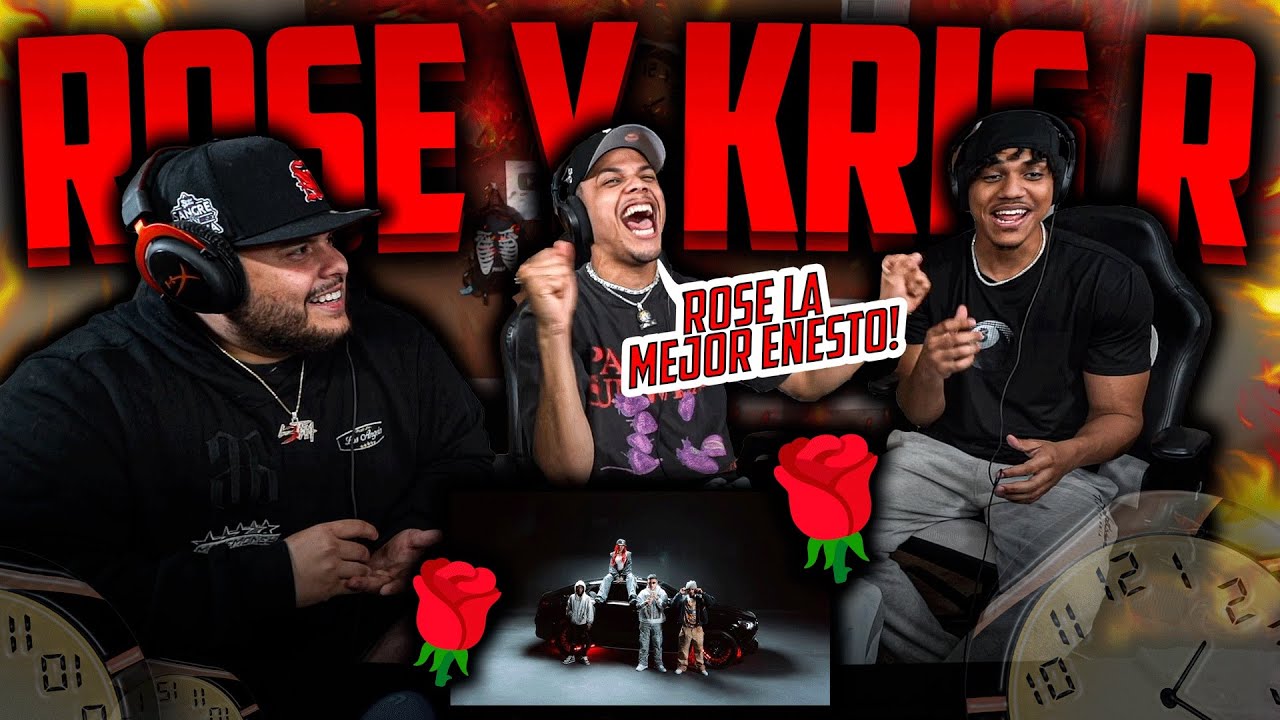 DE LA ROSE y KRIS R “NATURAL REMIX” de HUAN62 y HOMMIE (REACCION) RD, PR y COLOMBIA…