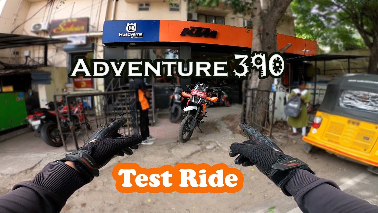 KTM Adventure 390 S | Test Ride | Vlog | Tamil