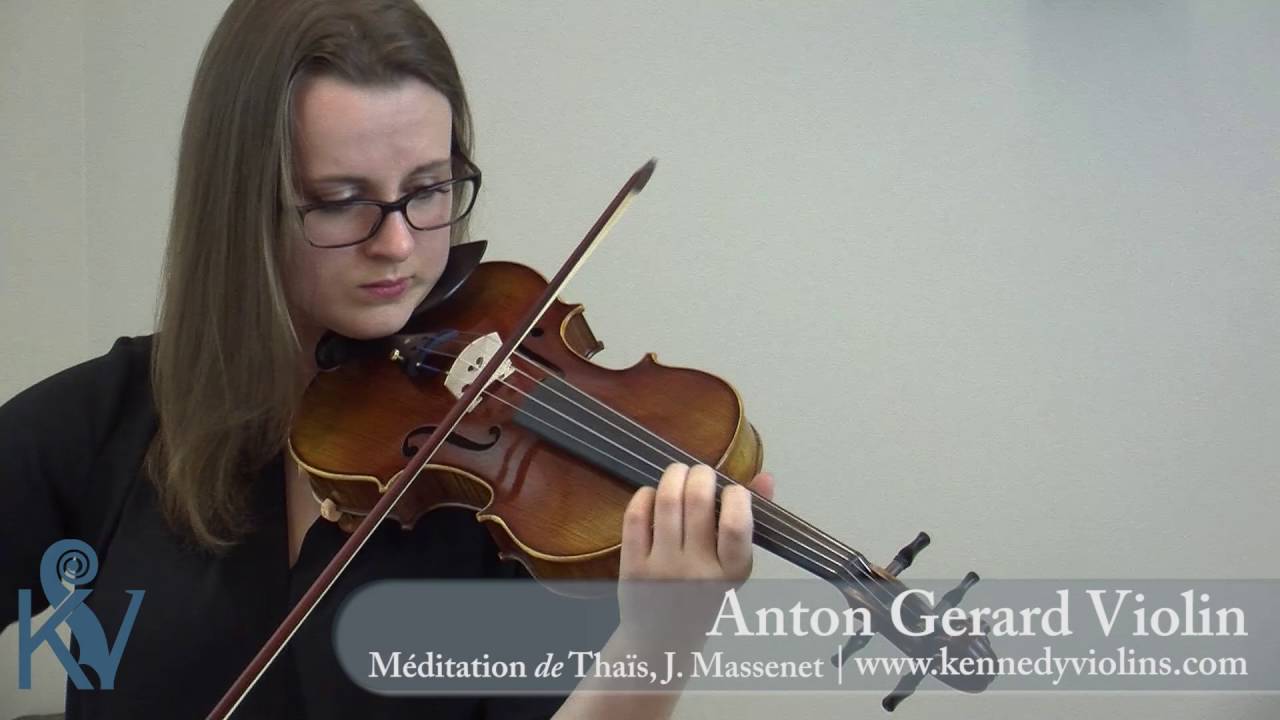 The Anton Gerard Violin – excerpt from Méditation de Thaïs | KV