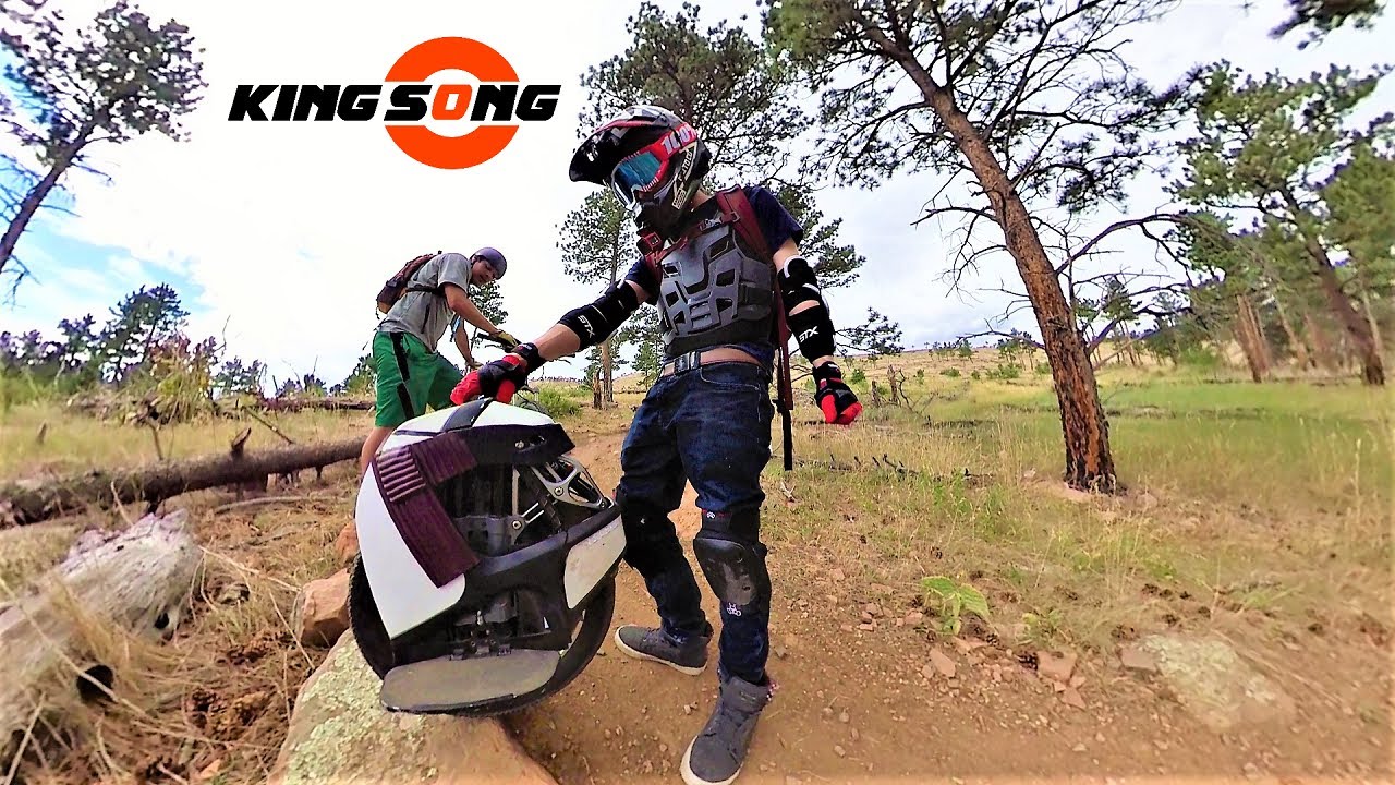 Fast Electric Unicycle Technical Trailing| King Song s18