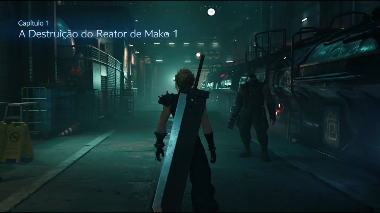 FINAL FANTASY VII REMAKE CAPÍTULO 1 A DESTRUIÇÃO DO REATOR MAKO 1/LEGENDADO PTBR
