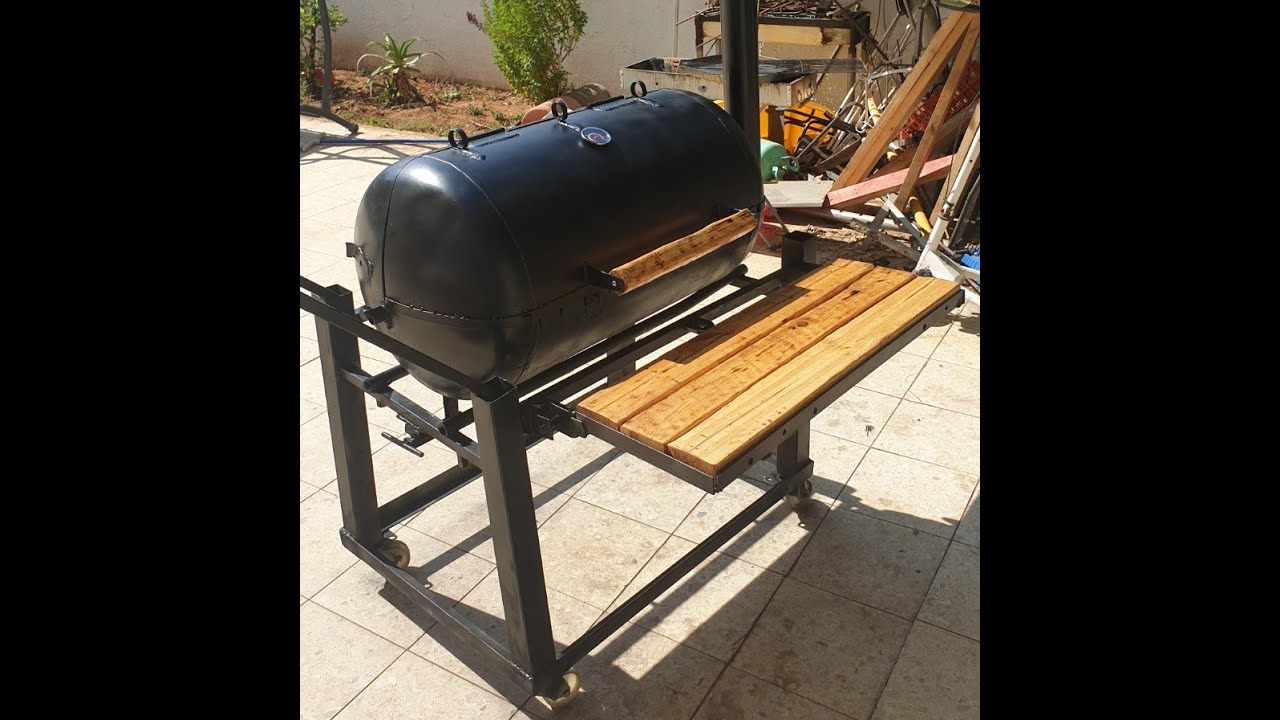 מנגל טאבון מעשנת- יוסי שמש Smoking BBQ