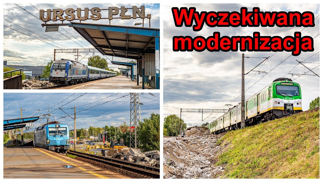 Rozpoczęła się modernizacja przystanku Warszawa Ursus Północny
