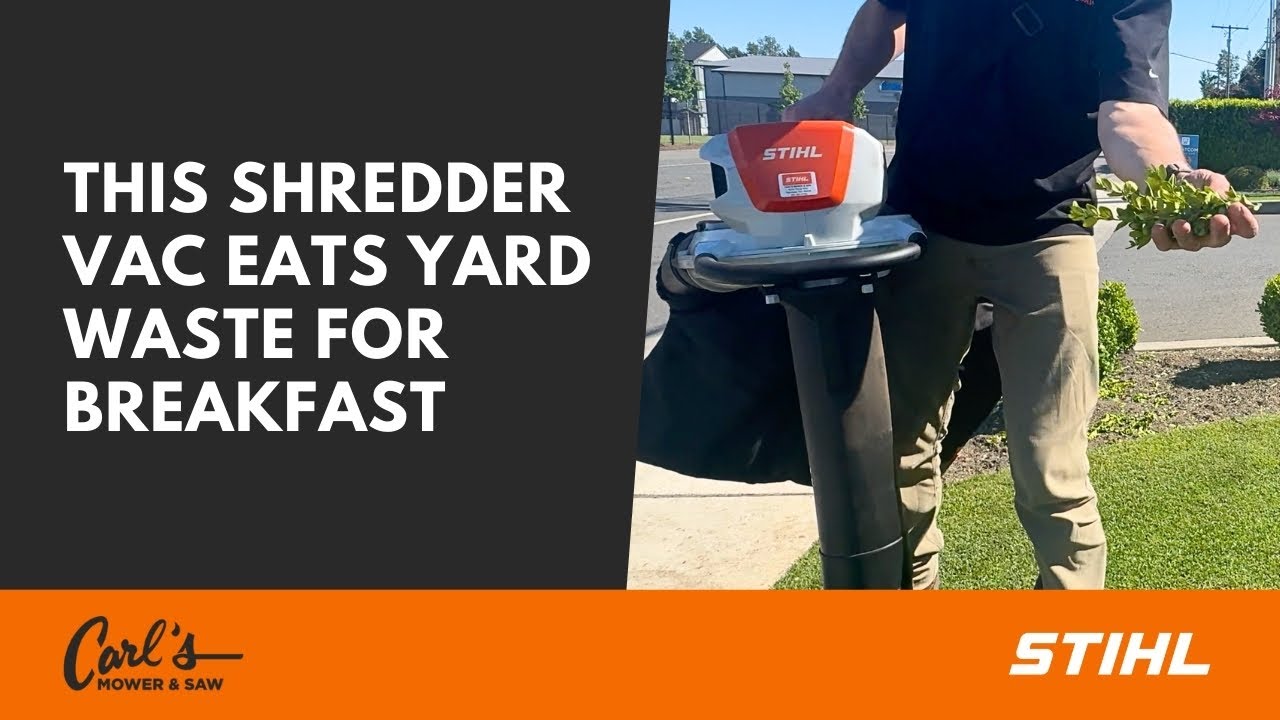 Let’s See What the STIHL SHA 140 Can Do!