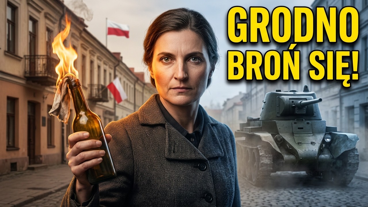 Rzucali butelki na czołgi... tak broniono Grodna - 1939!