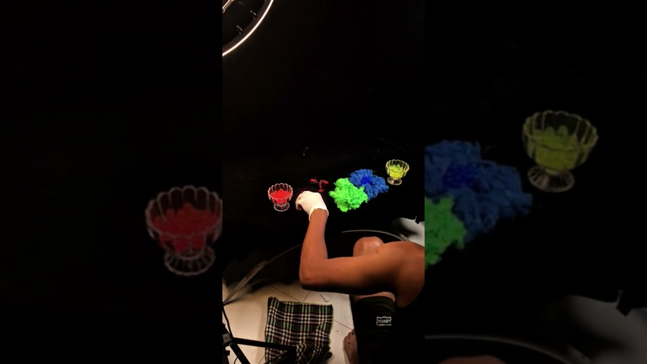 💧 &ldquo;Pure RGB Vibes 💙💚❤️ So Satisfying to Watch!&rdquo; ✨#asmr #satisfying #waterbeads #aesthetic