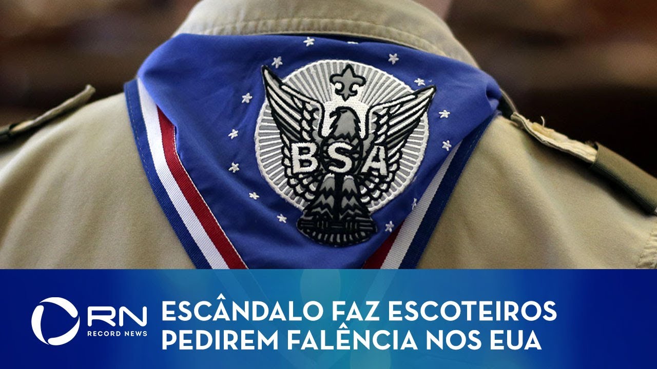 Escoteiros pedem fal&ecirc;ncia nos Estados Unidos