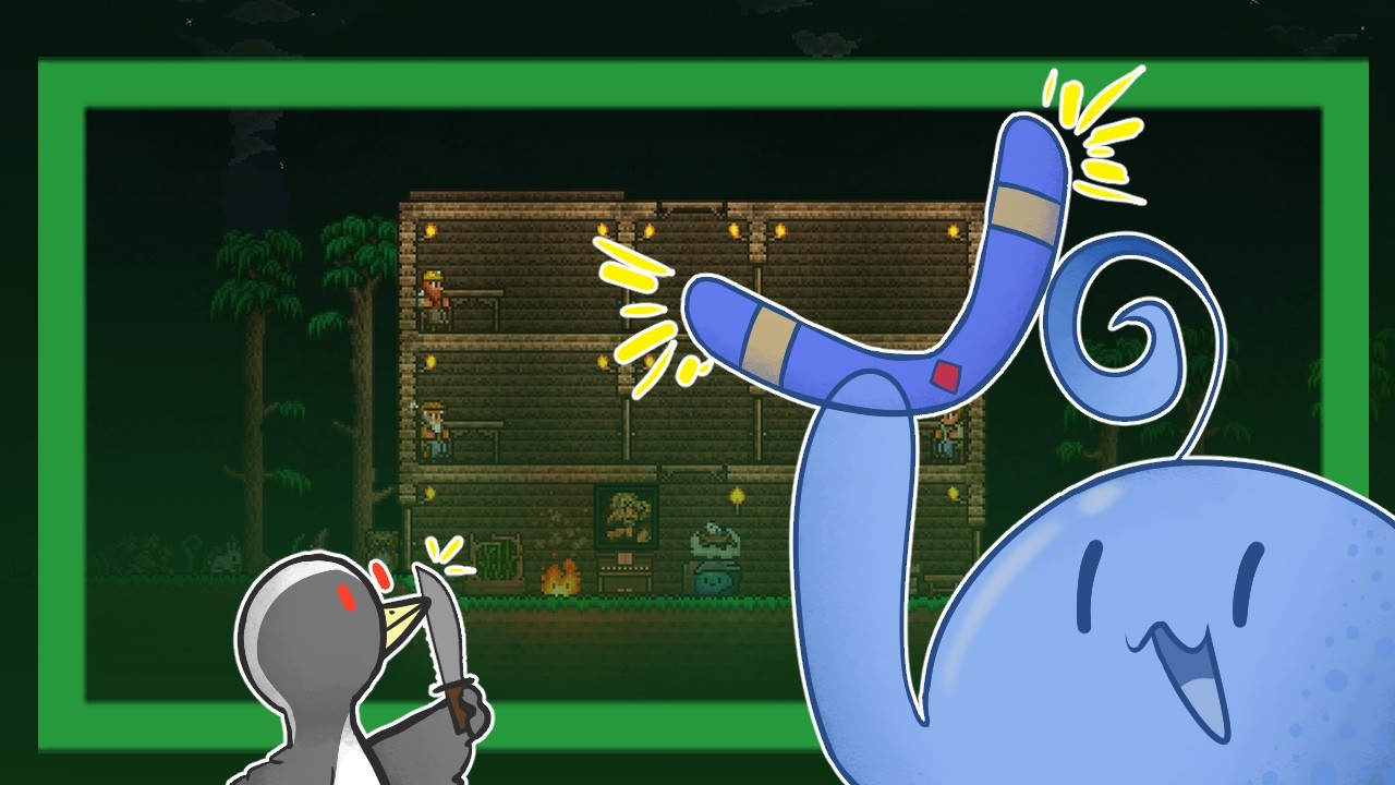 DEVOUR THIS BOOMERANG!!! (Terraria)