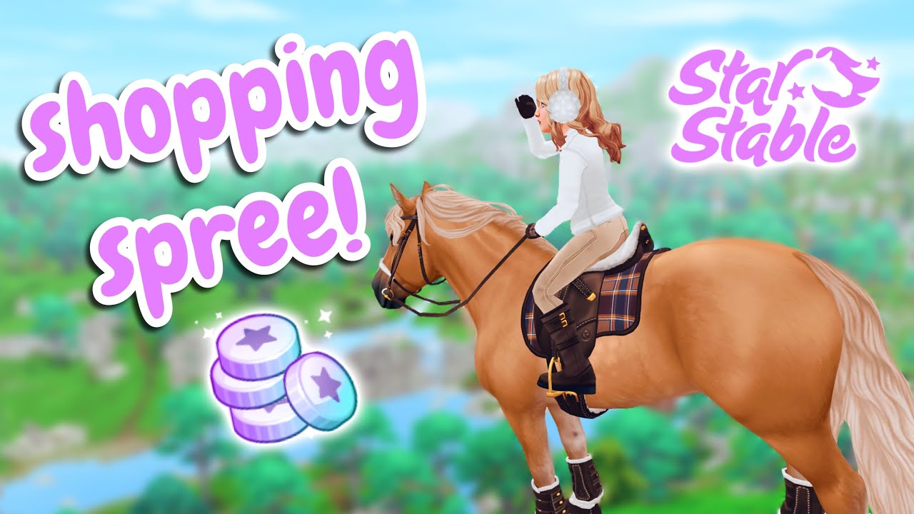 Buying the NEW Black Forest Horse on Star Stable!