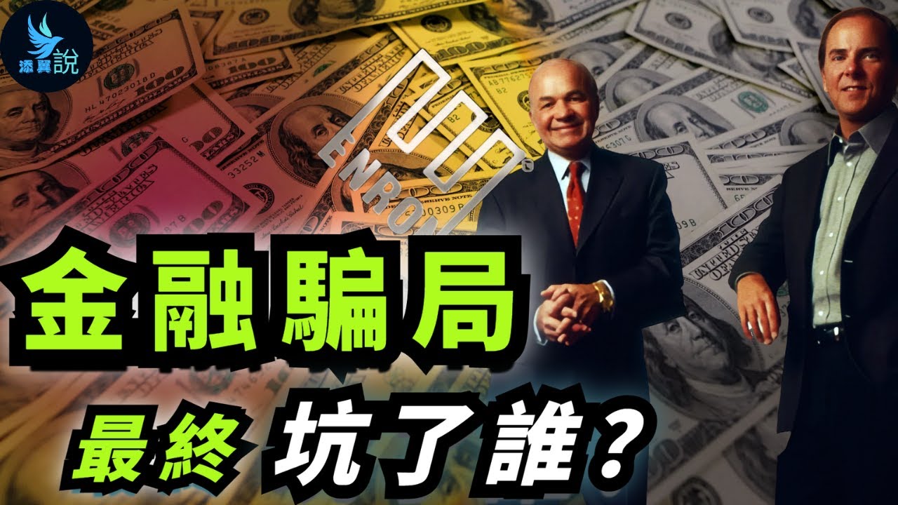 史上最龐大的金融騙局，安然公司是如何成名的？又是如何從市值650億美元的巨頭轟然倒塌的？最終，坑了誰？